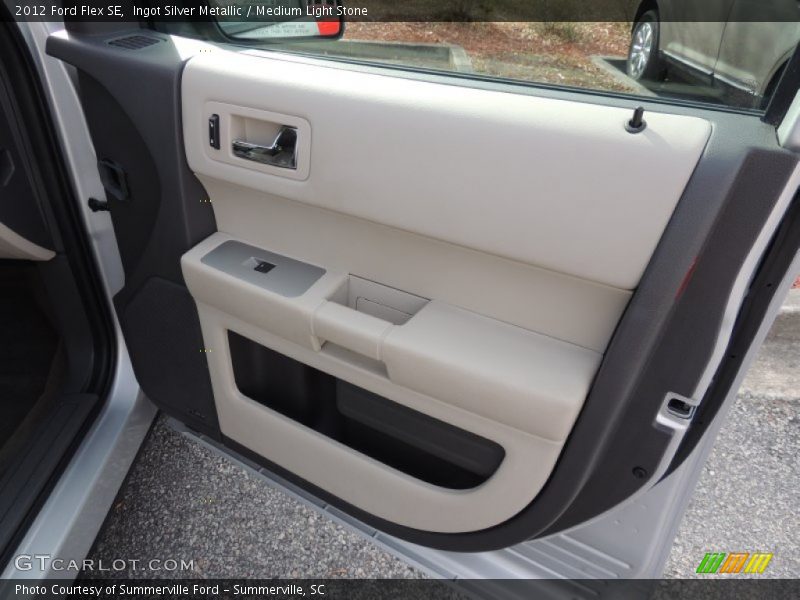 Ingot Silver Metallic / Medium Light Stone 2012 Ford Flex SE