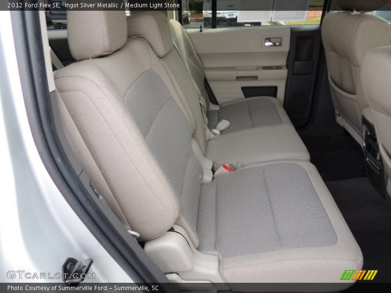 Ingot Silver Metallic / Medium Light Stone 2012 Ford Flex SE