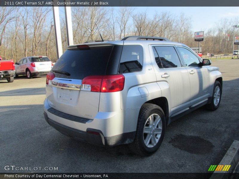 Quicksilver Metallic / Jet Black 2011 GMC Terrain SLT AWD