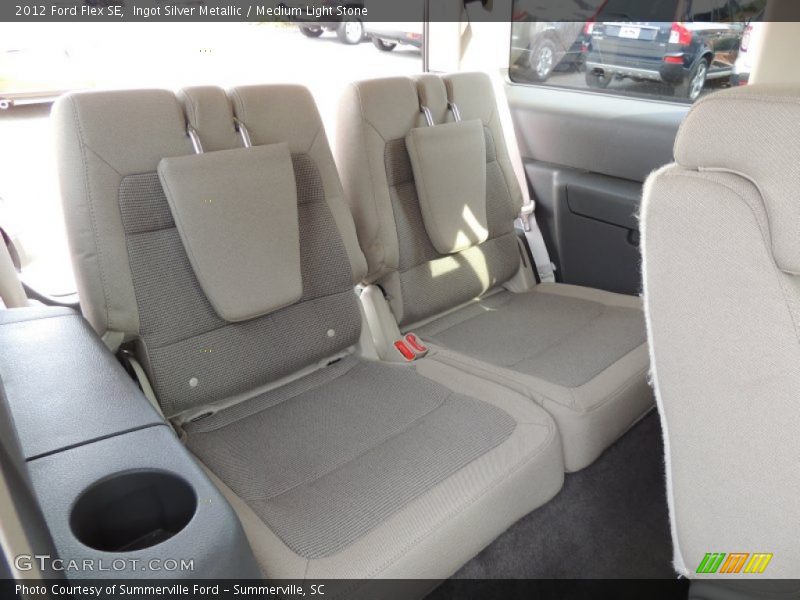 Ingot Silver Metallic / Medium Light Stone 2012 Ford Flex SE