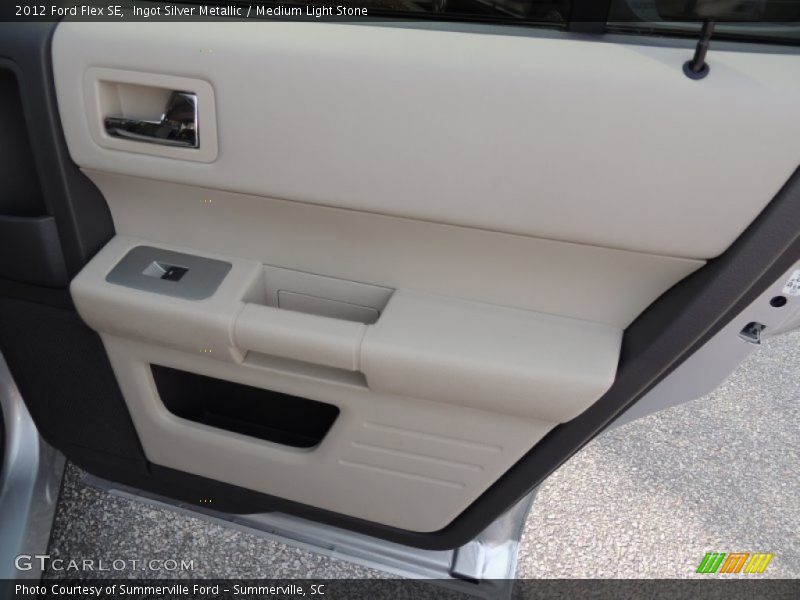 Ingot Silver Metallic / Medium Light Stone 2012 Ford Flex SE
