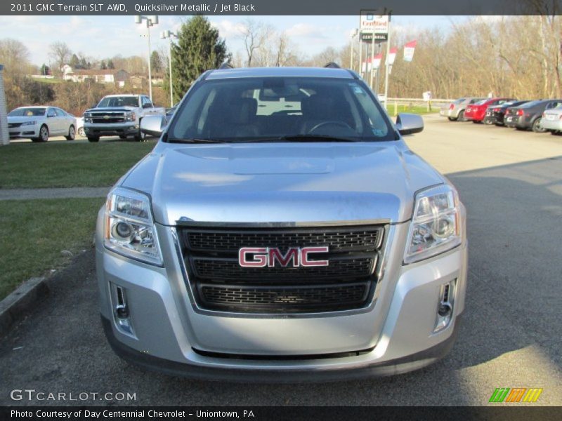 Quicksilver Metallic / Jet Black 2011 GMC Terrain SLT AWD