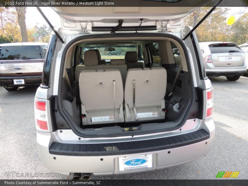 Ingot Silver Metallic / Medium Light Stone 2012 Ford Flex SE