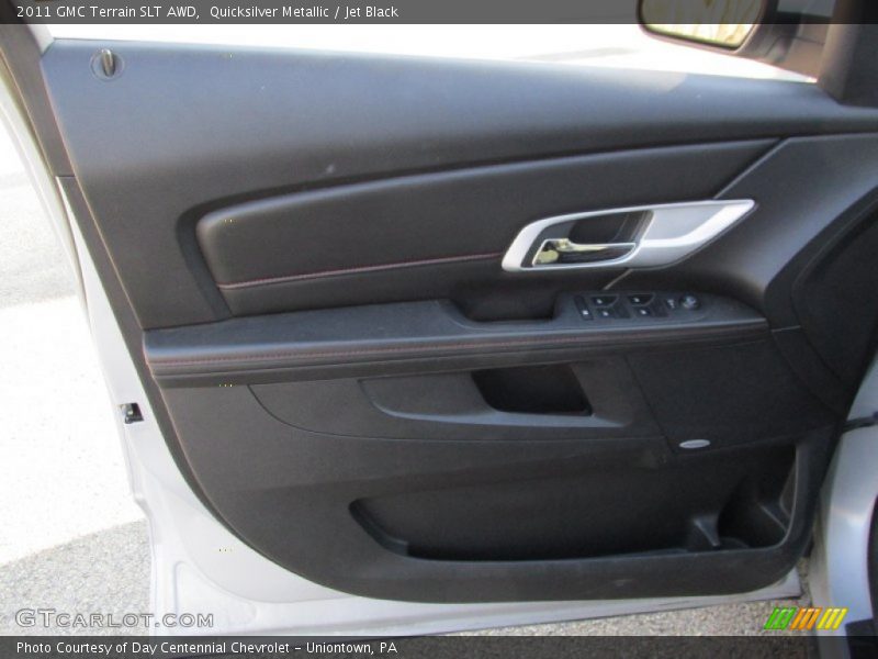 Quicksilver Metallic / Jet Black 2011 GMC Terrain SLT AWD