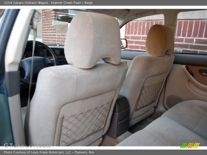 Seamist Green Pearl / Beige 2004 Subaru Outback Wagon