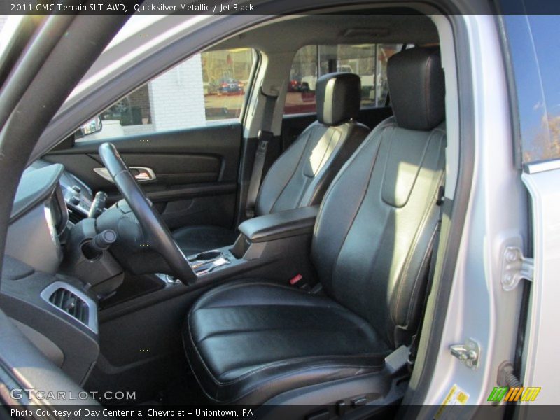Quicksilver Metallic / Jet Black 2011 GMC Terrain SLT AWD