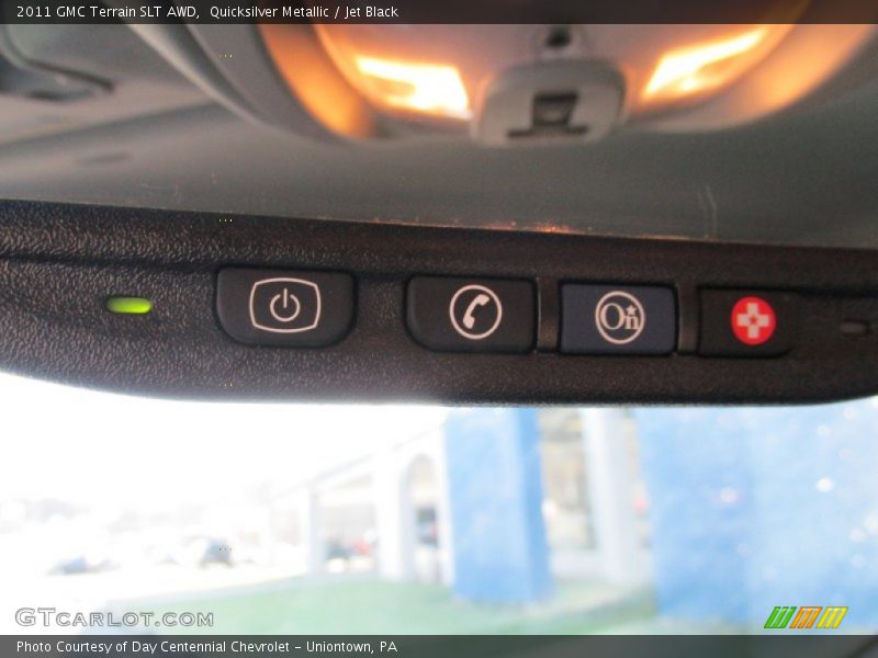 Quicksilver Metallic / Jet Black 2011 GMC Terrain SLT AWD