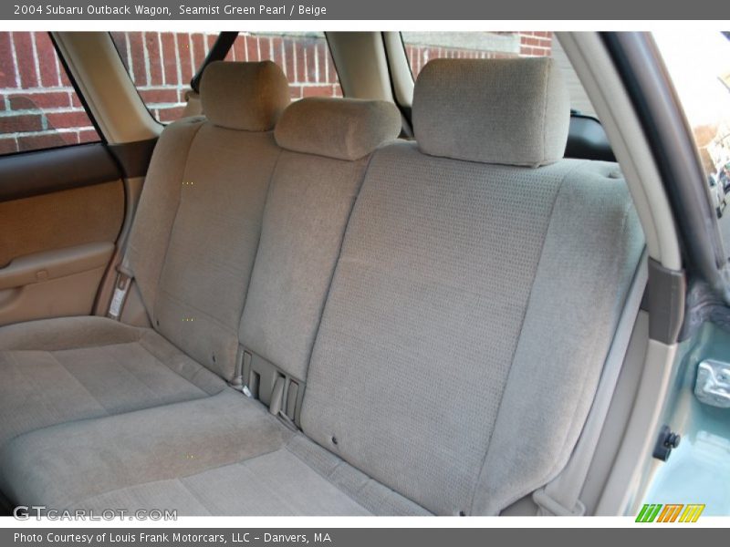 Seamist Green Pearl / Beige 2004 Subaru Outback Wagon