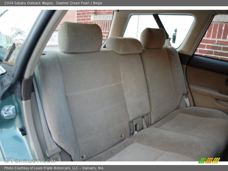 Seamist Green Pearl / Beige 2004 Subaru Outback Wagon