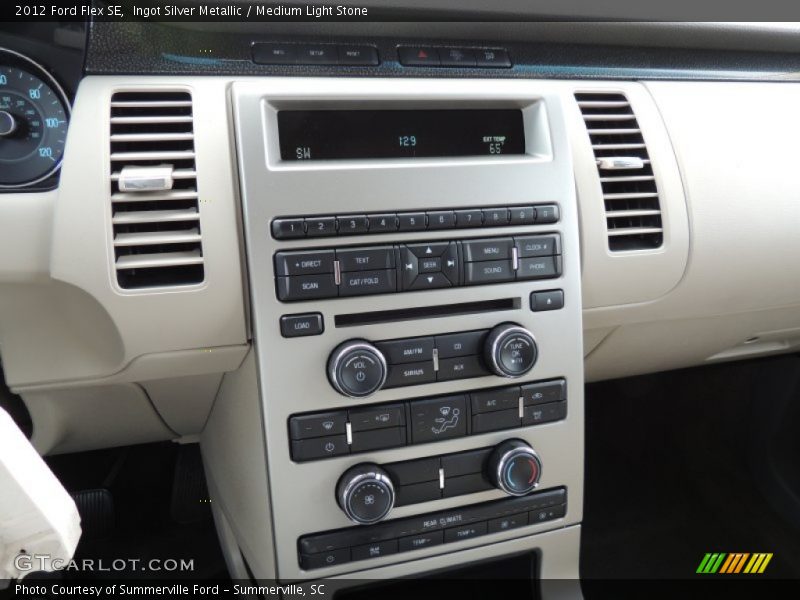 Ingot Silver Metallic / Medium Light Stone 2012 Ford Flex SE