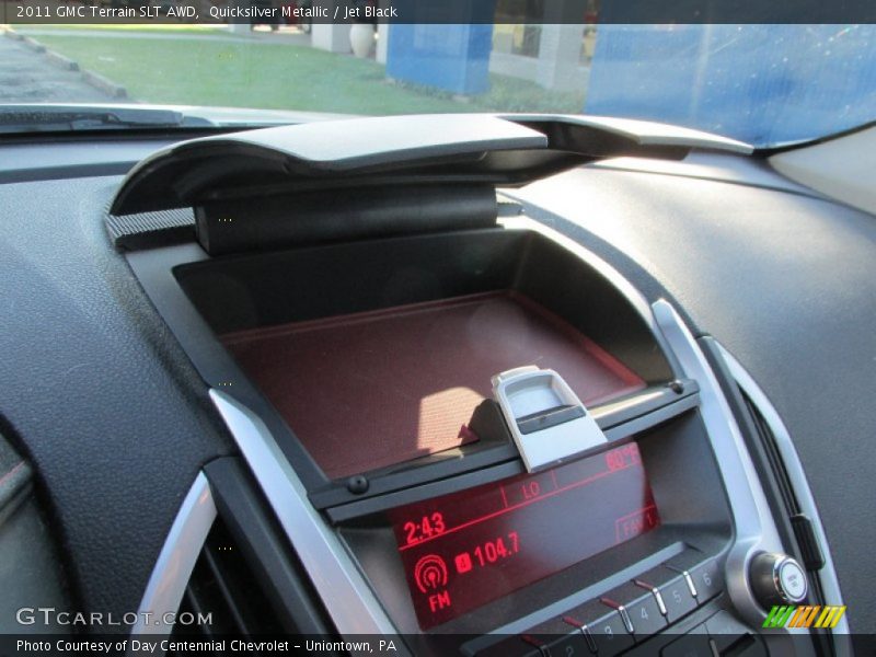 Quicksilver Metallic / Jet Black 2011 GMC Terrain SLT AWD