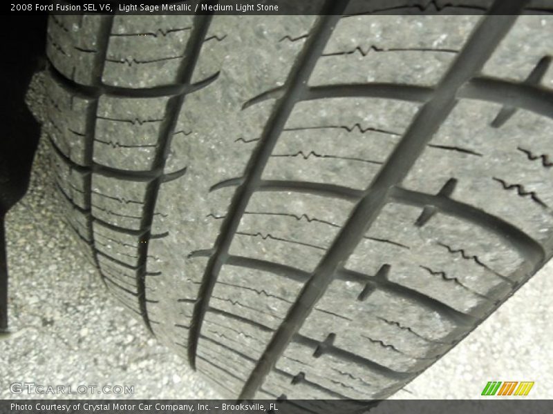 Light Sage Metallic / Medium Light Stone 2008 Ford Fusion SEL V6
