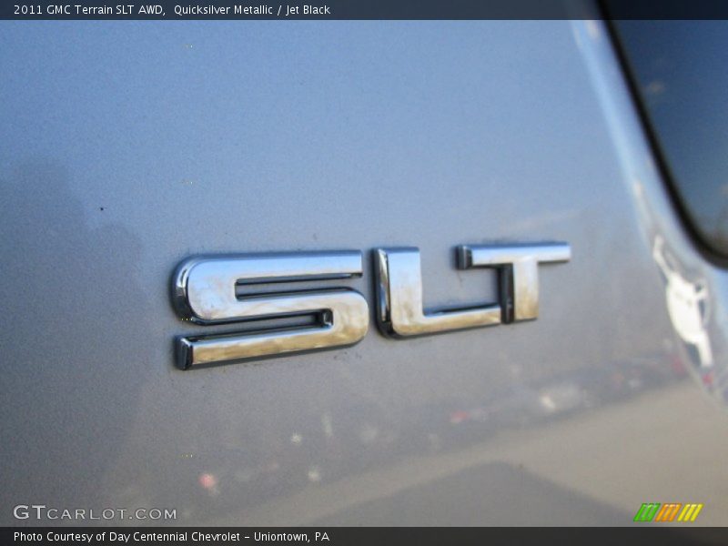 Quicksilver Metallic / Jet Black 2011 GMC Terrain SLT AWD
