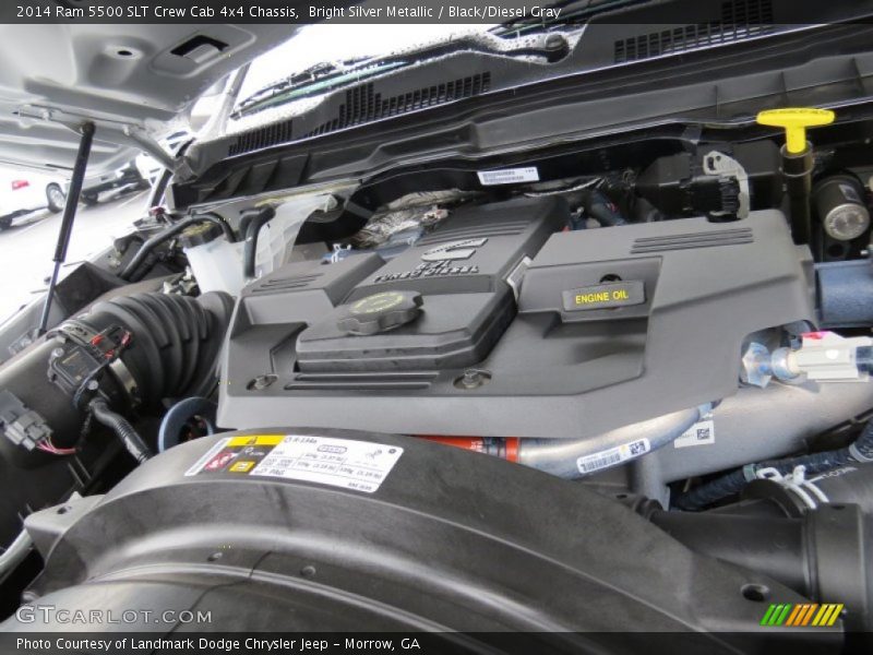  2014 5500 SLT Crew Cab 4x4 Chassis Engine - 6.7 Liter OHV 24-Valve Cummins Turbo-Diesel Inline 6 Cylinder