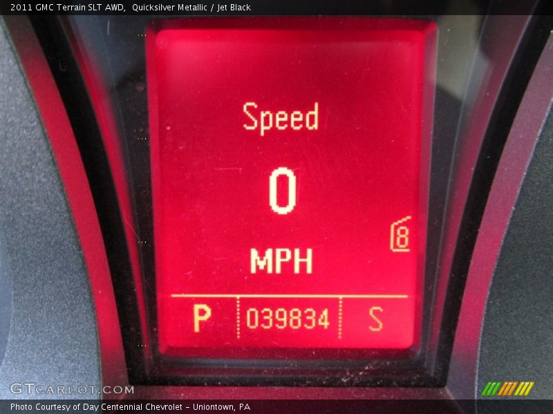 Quicksilver Metallic / Jet Black 2011 GMC Terrain SLT AWD