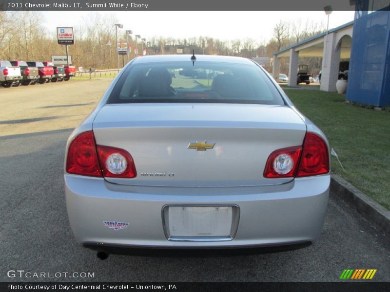 Summit White / Ebony 2011 Chevrolet Malibu LT