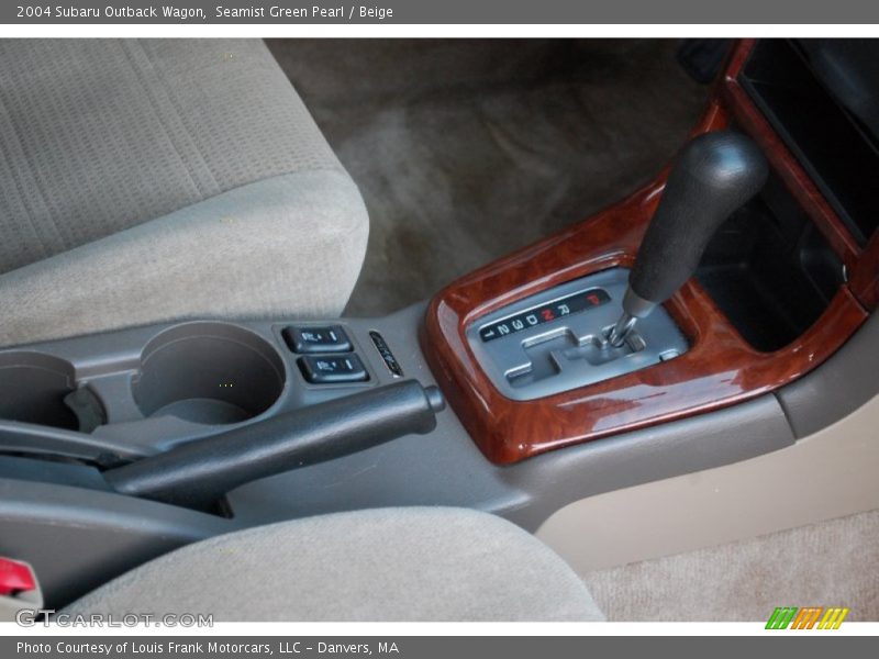 Seamist Green Pearl / Beige 2004 Subaru Outback Wagon