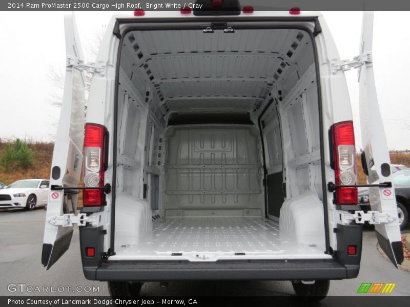  2014 ProMaster 2500 Cargo High Roof Trunk