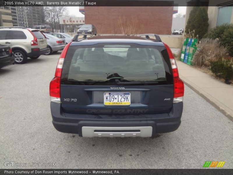 Barents Blue Metallic / Taupe 2005 Volvo XC70 AWD