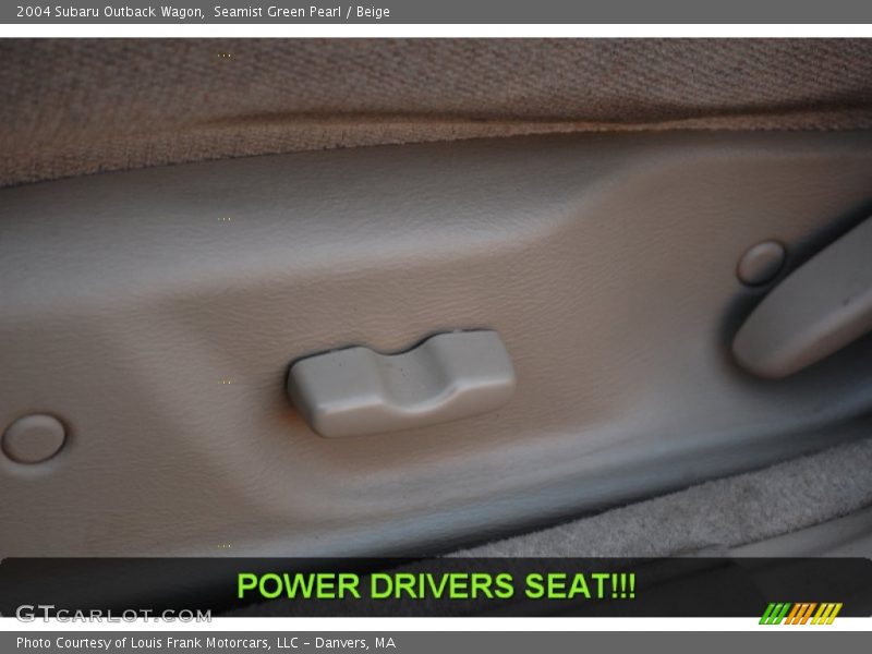 Seamist Green Pearl / Beige 2004 Subaru Outback Wagon