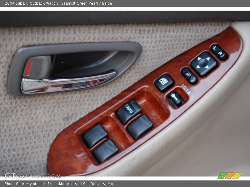 Seamist Green Pearl / Beige 2004 Subaru Outback Wagon