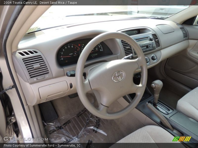 Desert Sand Mica / Taupe 2004 Toyota Camry LE