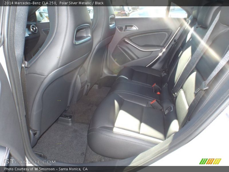 Polar Silver Metallic / Black 2014 Mercedes-Benz CLA 250