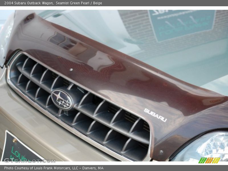 Seamist Green Pearl / Beige 2004 Subaru Outback Wagon