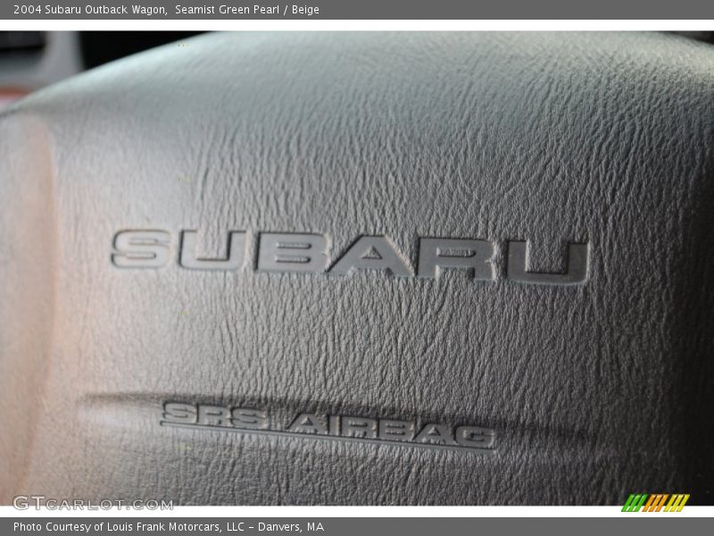 Seamist Green Pearl / Beige 2004 Subaru Outback Wagon