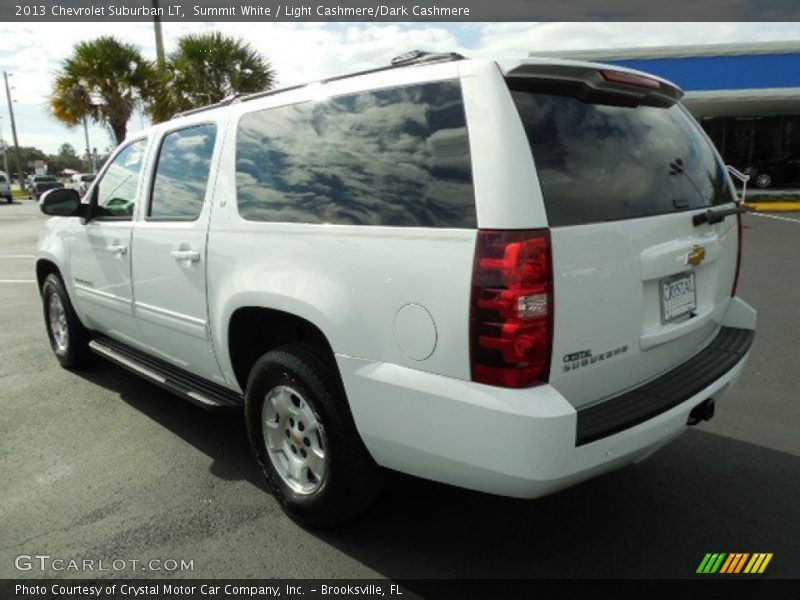Summit White / Light Cashmere/Dark Cashmere 2013 Chevrolet Suburban LT