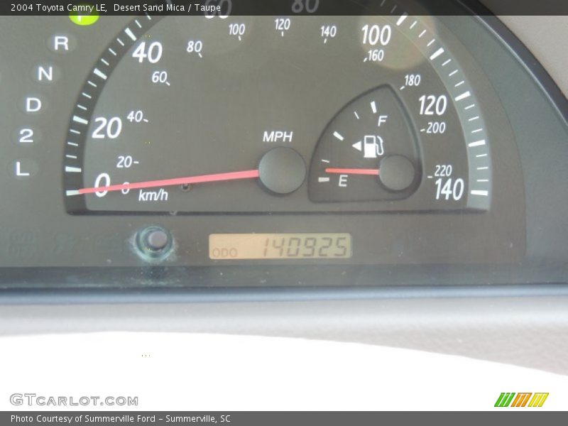 Desert Sand Mica / Taupe 2004 Toyota Camry LE