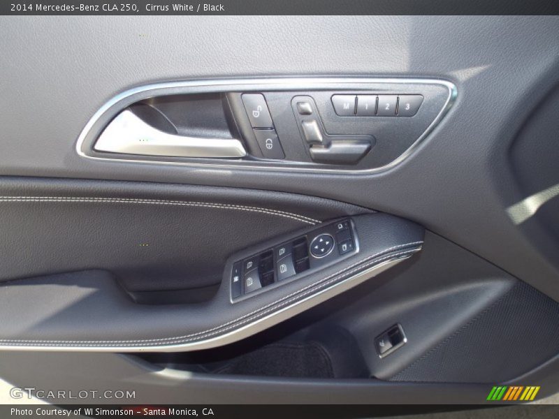 Cirrus White / Black 2014 Mercedes-Benz CLA 250