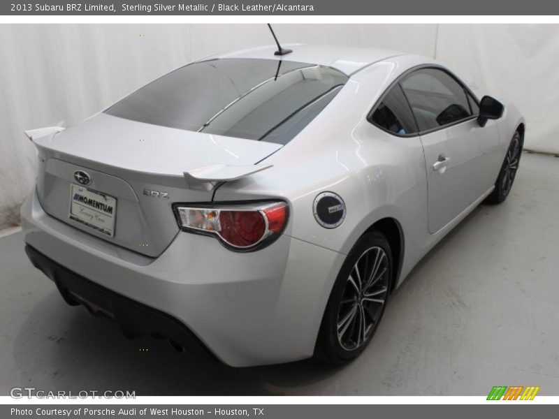 Sterling Silver Metallic / Black Leather/Alcantara 2013 Subaru BRZ Limited