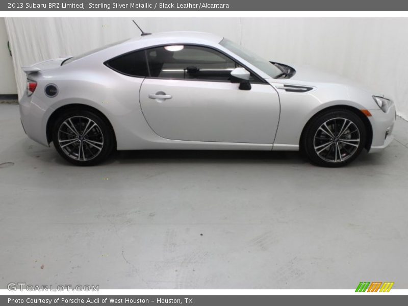 Sterling Silver Metallic / Black Leather/Alcantara 2013 Subaru BRZ Limited