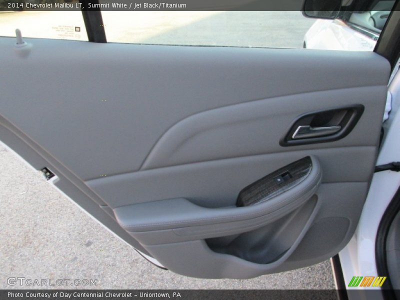 Summit White / Jet Black/Titanium 2014 Chevrolet Malibu LT