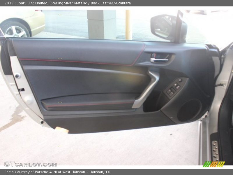 Sterling Silver Metallic / Black Leather/Alcantara 2013 Subaru BRZ Limited