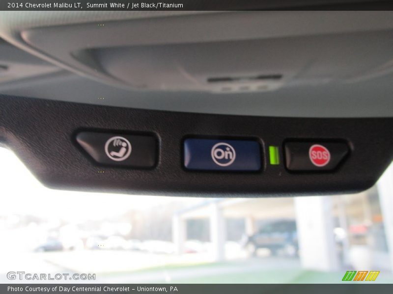 Summit White / Jet Black/Titanium 2014 Chevrolet Malibu LT