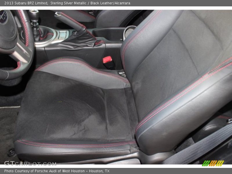 Sterling Silver Metallic / Black Leather/Alcantara 2013 Subaru BRZ Limited