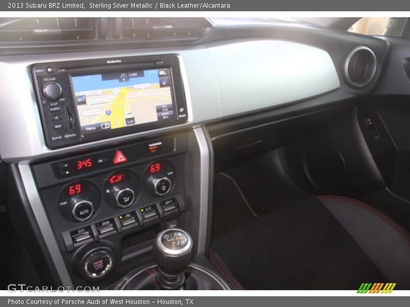 Sterling Silver Metallic / Black Leather/Alcantara 2013 Subaru BRZ Limited