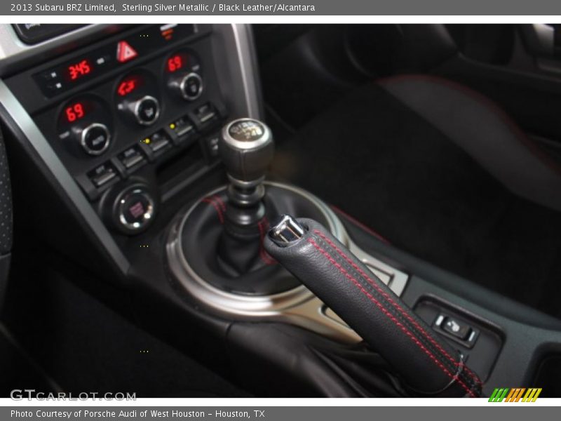 Sterling Silver Metallic / Black Leather/Alcantara 2013 Subaru BRZ Limited