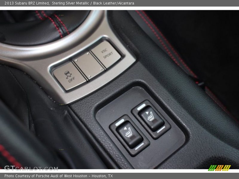 Sterling Silver Metallic / Black Leather/Alcantara 2013 Subaru BRZ Limited