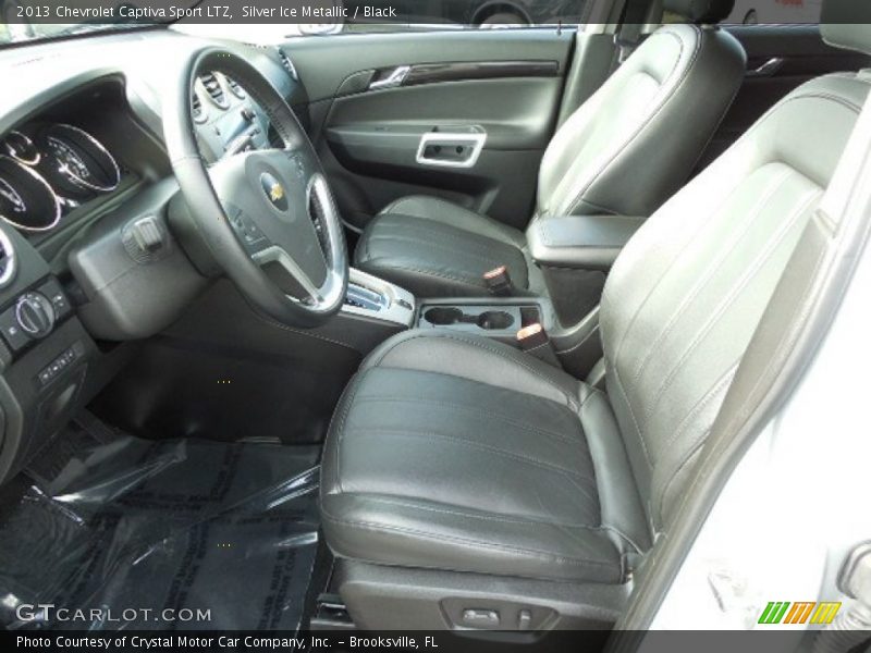 Silver Ice Metallic / Black 2013 Chevrolet Captiva Sport LTZ