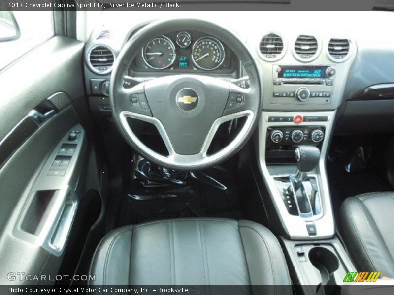 Silver Ice Metallic / Black 2013 Chevrolet Captiva Sport LTZ