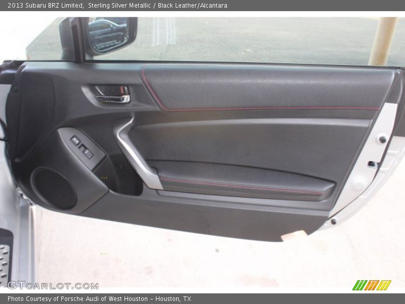 Sterling Silver Metallic / Black Leather/Alcantara 2013 Subaru BRZ Limited