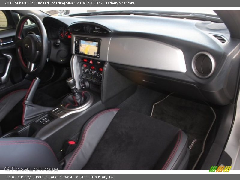 Sterling Silver Metallic / Black Leather/Alcantara 2013 Subaru BRZ Limited
