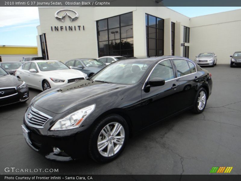 Obsidian Black / Graphite 2010 Infiniti G 37 Journey Sedan