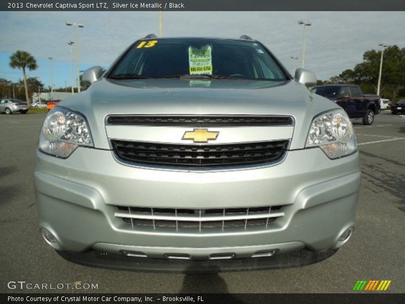 Silver Ice Metallic / Black 2013 Chevrolet Captiva Sport LTZ