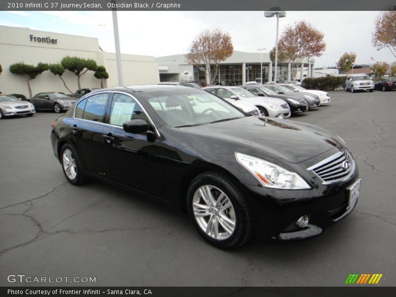 Obsidian Black / Graphite 2010 Infiniti G 37 Journey Sedan