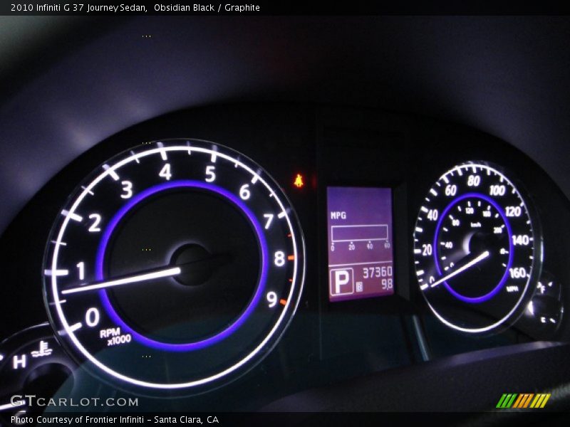 Obsidian Black / Graphite 2010 Infiniti G 37 Journey Sedan