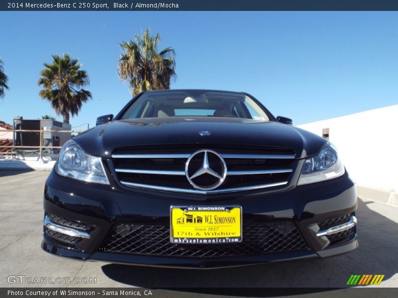 Black / Almond/Mocha 2014 Mercedes-Benz C 250 Sport
